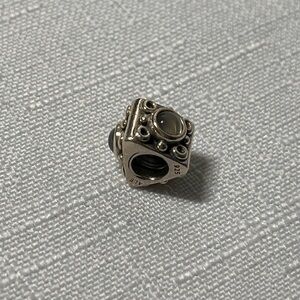 Pandora Moonstone Triangular Charm Retired Pandora Charm